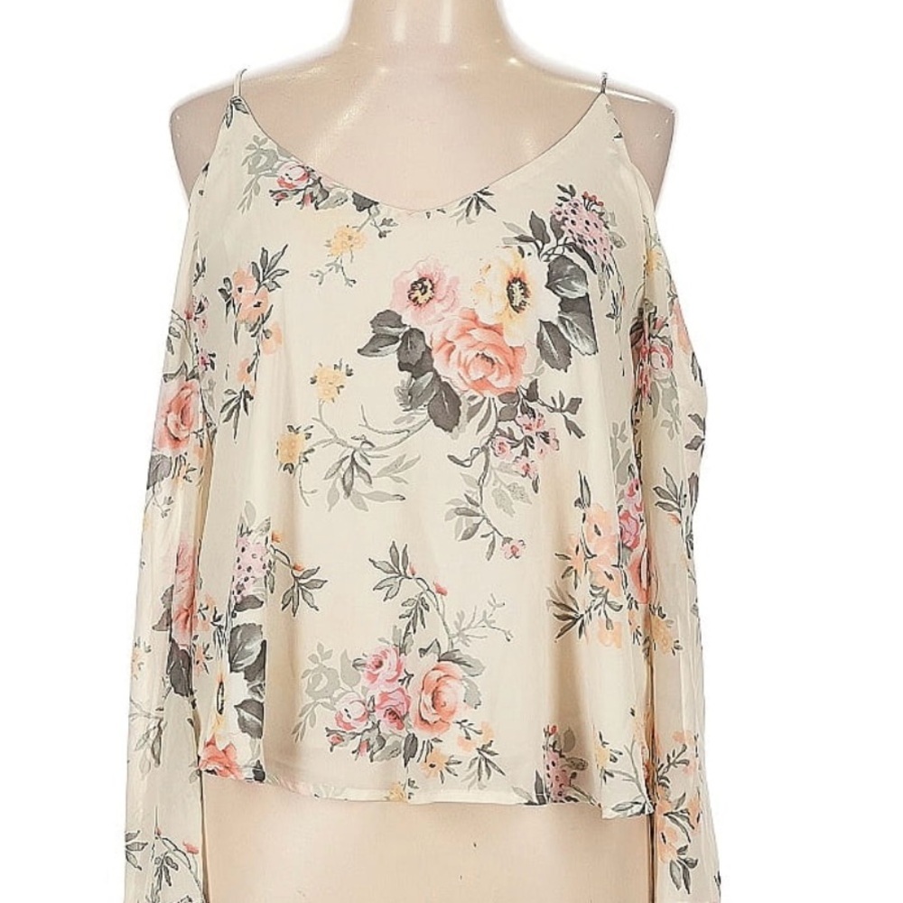 Floral Chiffon‎ Top